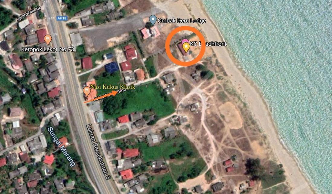 Kc Beachfront Marang Esterno foto
